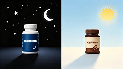 Le timing de la mélatonine et de la caféine augmente les performances et rédu...
