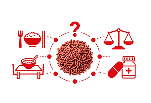 La levure de riz rouge : aliment, médicament ou les deux ?